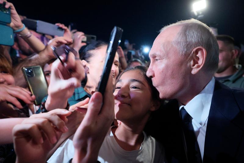 Vladimir Putin in Daghestan, Foto: Gavriil Grigorov / AP / Profimedia