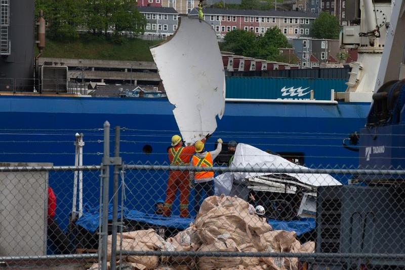 Bucăți ale subersimilului Titan au fost recuperate din Oceanul Atlantic, Foto: Paul Daly / Zuma Press / Profimedia