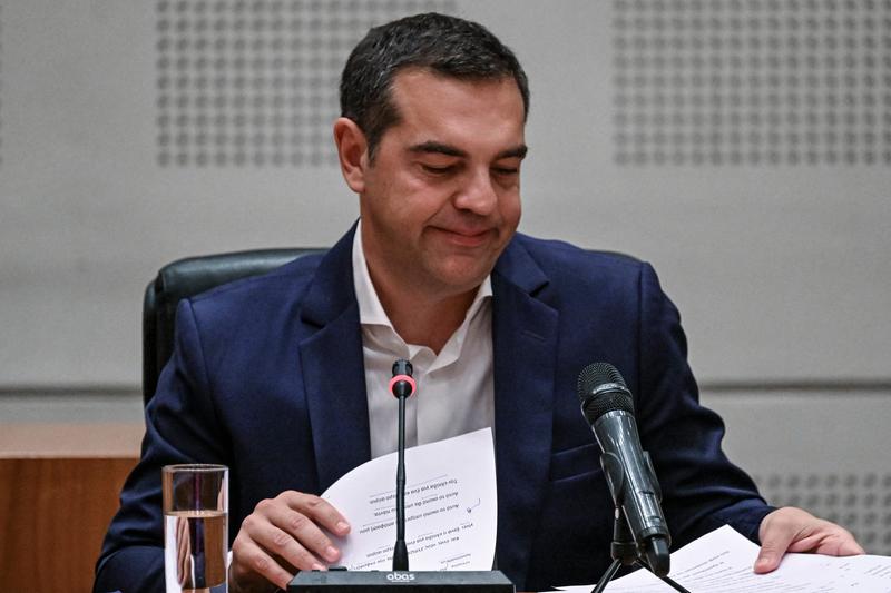 Alexis Tsipras a fost seful Syriza timp de 15 ani, Foto: SPYROS BAKALIS / AFP / Profimedia