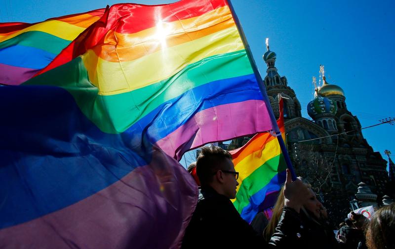 Mars LGBT in Rusia in 2010, Foto: Dmitry Lovetsky / Associated Press / Profimedia Images