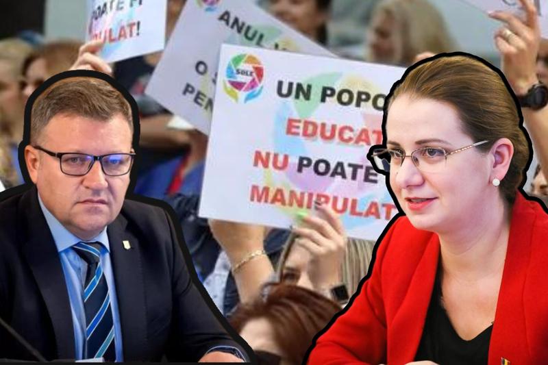 Greva generală a profesorilor, Foto: Colaj fanatik.ro