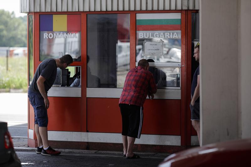 Punctul de trecere a frontierei Giurgiu-Ruse, Foto: Inquam Photos / George Călin