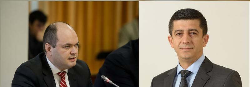 Ionut Dumitru si Florian Libocor, Foto: Inquam Photos / George Călin (I. Dumitru) și BRD (F. Libocor)