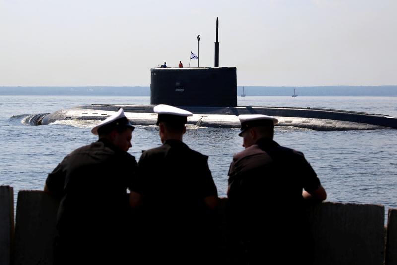 Submarinul rusesc Krasnodar, Foto: Valentin Yegorshin / TASS / Profimedia