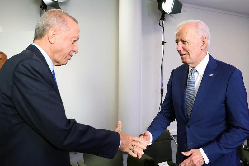 Recep Tayyip Erdogan și Joe Biden, Foto: AA/ABACA / Abaca Press / Profimedia