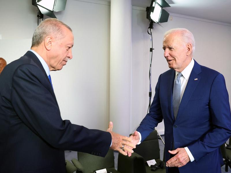 Recep Tayyip Erdogan și Joe Biden, Foto: AA/ABACA / Abaca Press / Profimedia