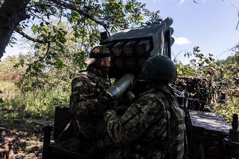 Soldați ucraineni în Donețk, Foto: Diego Herrera Carcedo / AFP / Profimedia