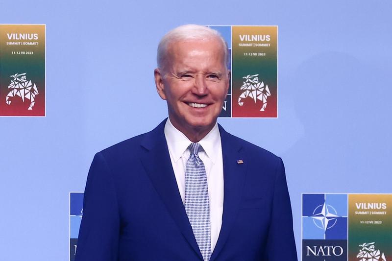 Joe Biden participă la summitul NATO de la Vilnius, Foto: Beata Zawrzel / Zuma Press / Profimedia