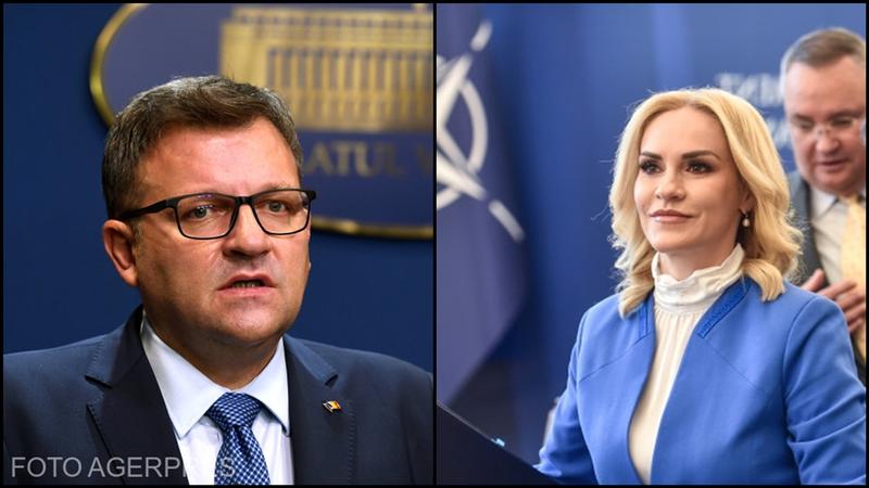 Marius Budai si Gabriela Firea, Foto: Colaj foto / Sursa: Agerpres
