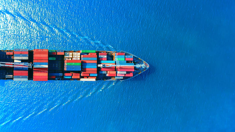 Containere maritime pentru transport marfă, Foto: Shutterstock