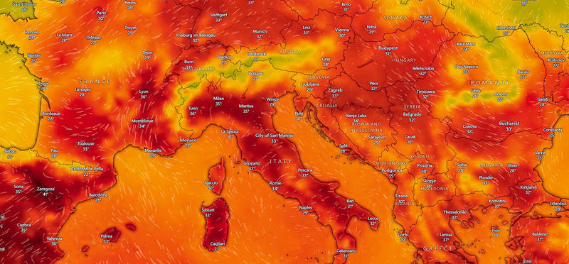Sudul Europei e afectat de un val de caldura, Foto: Heat / Neurobite / Dreamstime.com