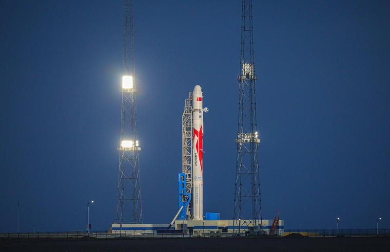 Zhuque-2 pe rampa de lansare, Foto: IMAGO / imago stock&people / Profimedia