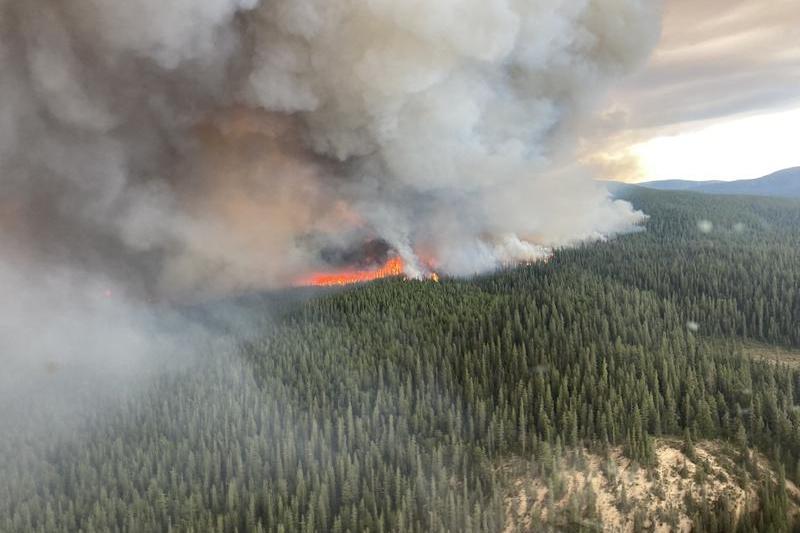 Incendii fara precedent in Canada, Foto: BC Wildfire Service / AFP / Profimedia