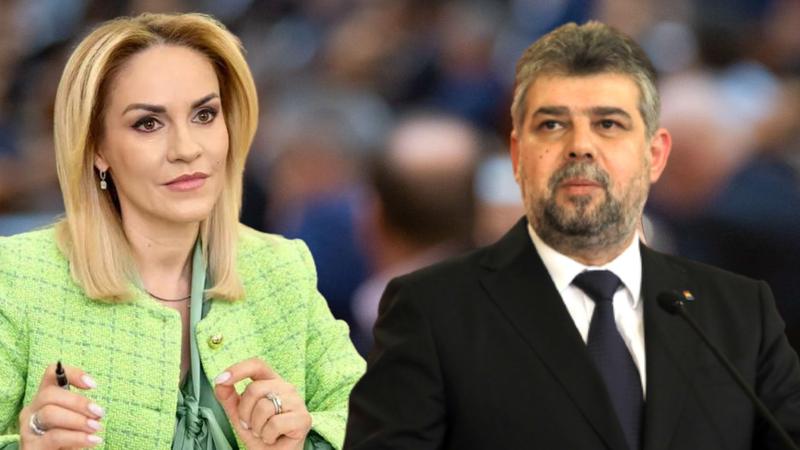 Gabriela Firea, Marcel Ciolacu, Foto: Colaj fanatik.ro