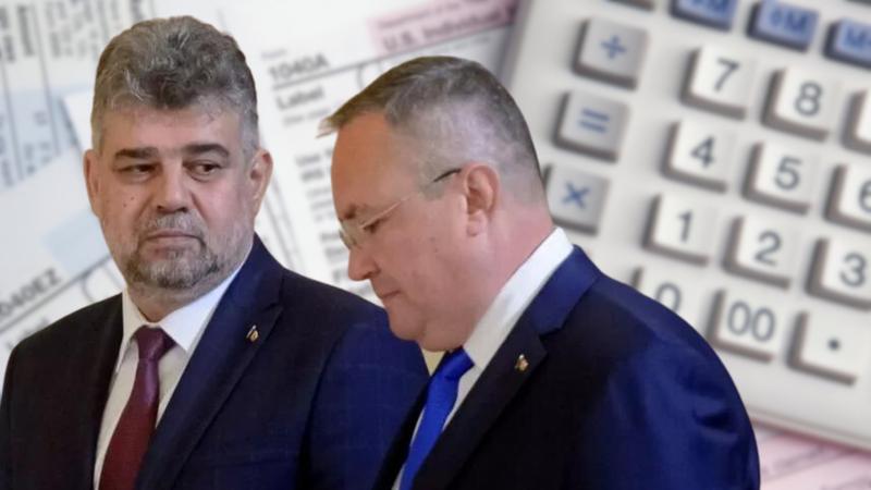 Marcel Ciolacu, Nicolae Ciucă, Foto: Colaj fanatik.ro