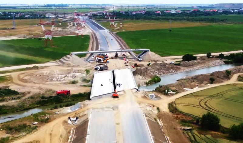 Autostrada de Centura A0 Sud, lotul 2, Foto: Captura YouTube