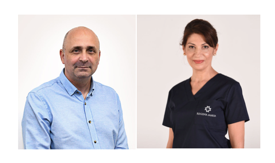 Dr. Dan Dimitriu, Dr. Nirvana Georgescu, Foto: Regina Maria