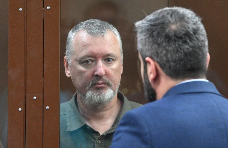 Igor Ghirkin retinut pentru apel la extremism, adus in fata tribunalului, Foto: Kirill Zykov / Sputnik / Profimedia