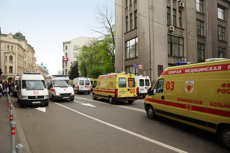 serviciile de urgenta intervin la un mall din Moscova unde o conducta de apa calda s-a spart arzand mai multi oameni, Foto: Losevsky Pavel / Alamy / Alamy / Profimedia