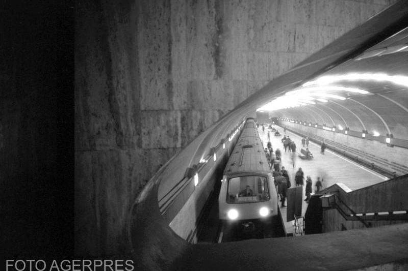 Metroul din Bucuresti in 1989, Foto: Agerpres