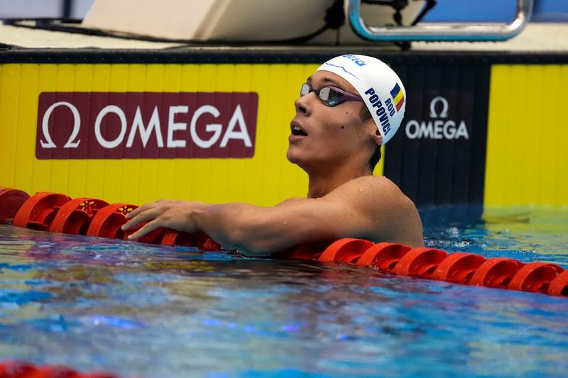 David Popovici, Foto: Lee Jin-man / AP / Profimedia