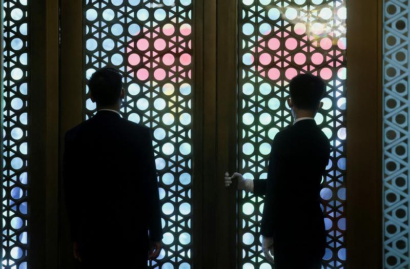 Imagine din Ministerul chinez de Externe , Foto: LEAH MILLIS / AFP / Profimedia