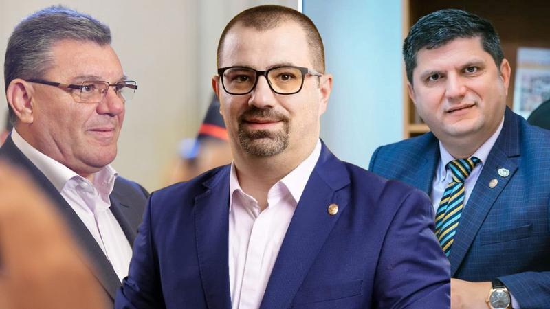 Dumitru Coarnă, Titi Stoica și Ringo Dămureanu , Foto: Colaj fanatik.ro