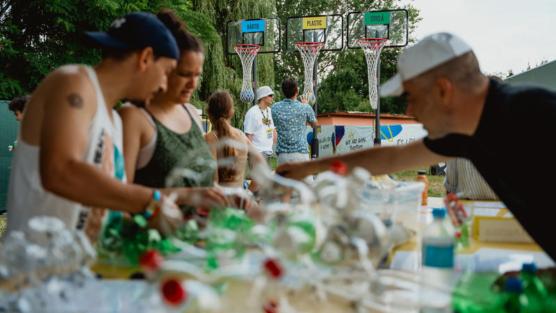 ASAP România a reciclat la Electric Castle, Foto: ASAP România