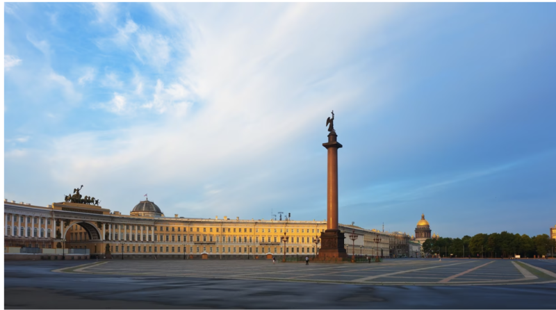 Alexander Column, Sankt Petersburg, Foto: freepik.com