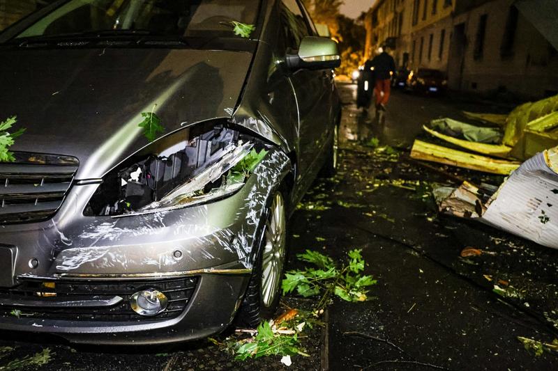 Furtuna puternică în Monza, Italia, Foto: Alessandro Bremec / Zuma Press / Profimedia