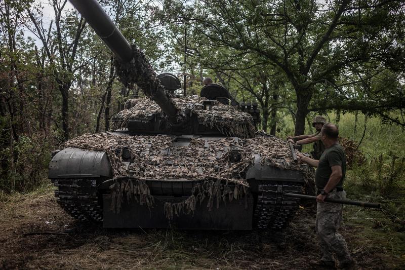 Militari ucraineni în Bahmut, Foto: Diego Herrera Carcedo / AFP / Profimedia