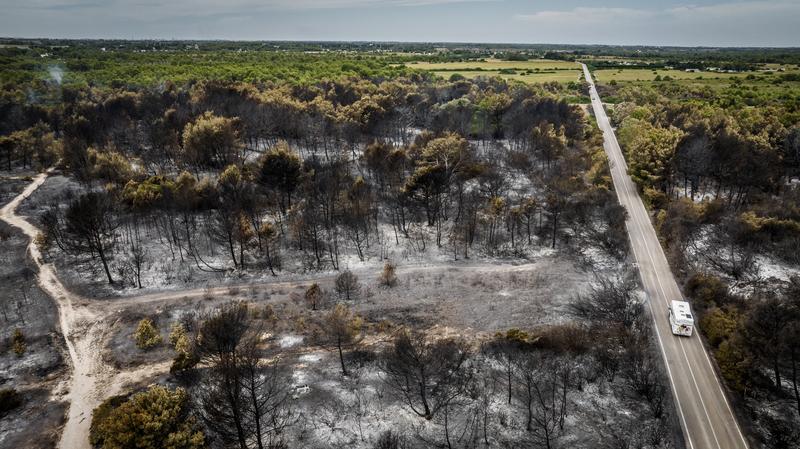 urmarile unui incendiu din Italia, Foto: Manuel Romano / Zuma Press / Profimedia