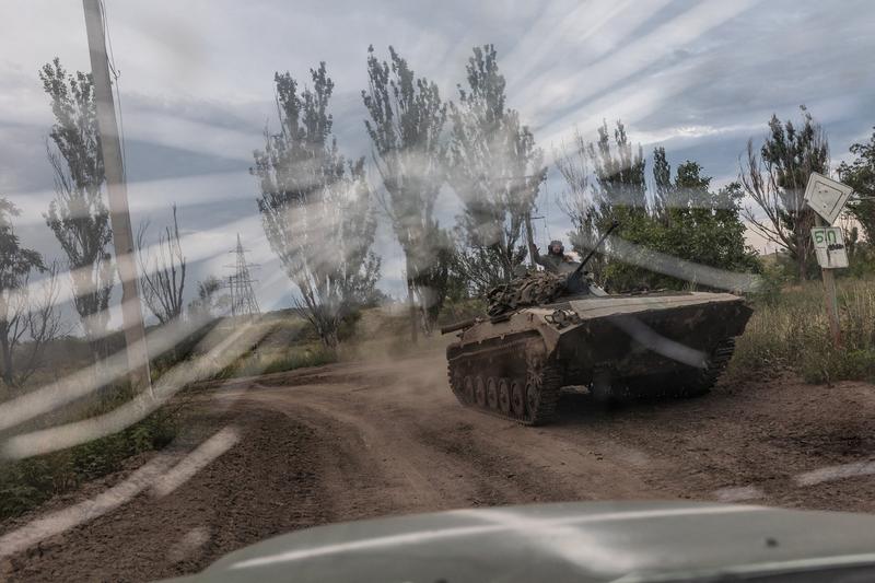 Vehicule de lupta ucrainene, Foto: Diego Herrera Carcedo / AFP / Profimedia