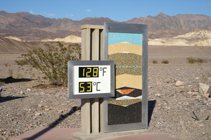Termometru neoficial montat in „Valea Mortii” din Arizona, Foto: Image of Sport / ddpa USA / Profimedia Images