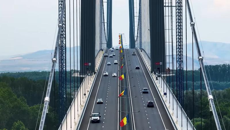 Podul de la Braila, Foto: Captura Youtube / Raducu P Drum