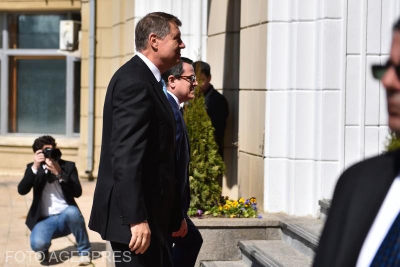 Klaus Iohannis și Eduard Hellvig, Foto: AGERPRES