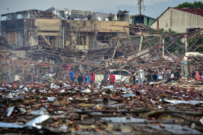 Explozie devastatoare în Thailanda, Foto: Madaree TOHLALA / AFP / Profimedia