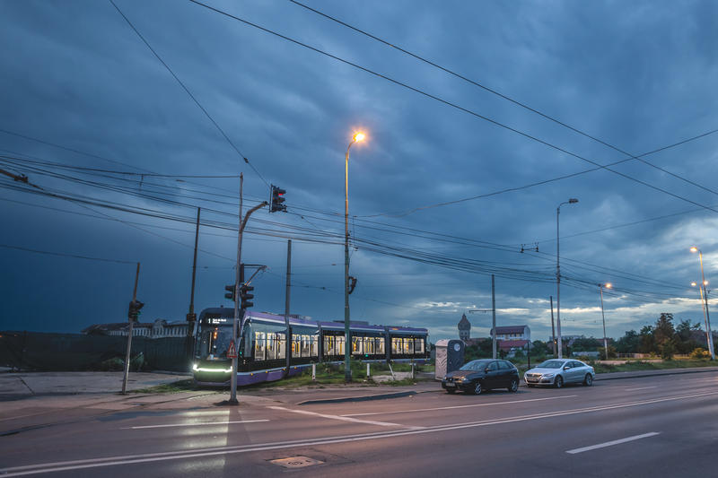 Tramvai nou în centrul Timișoarei, Foto: DreamsTime