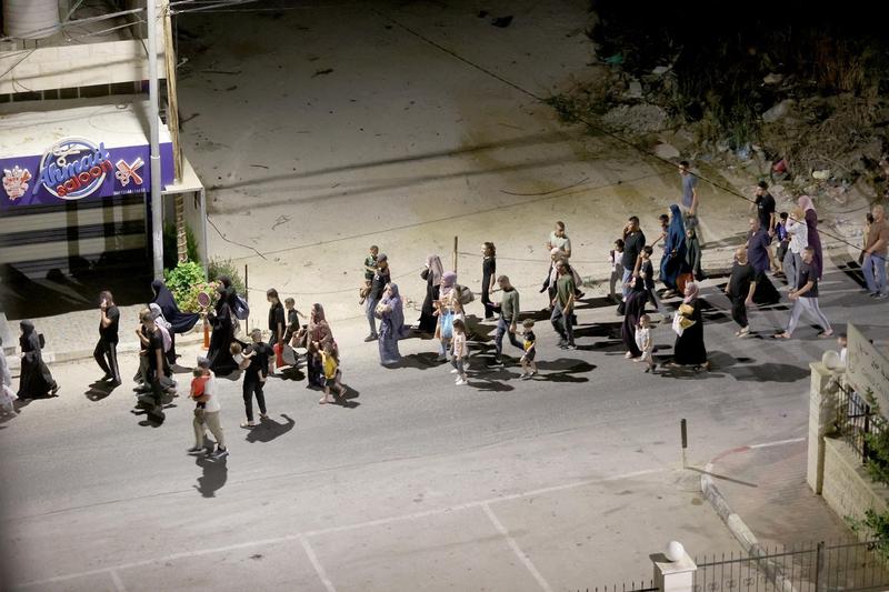 Civilii își părăsesc casele din Jenin, Foto: AA/ABACA / Abaca Press / Profimedia