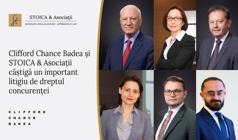 Avocații din cadrul Clifford Chance Badea și STOICA & Asociații, Foto: STOICA & Asociatii