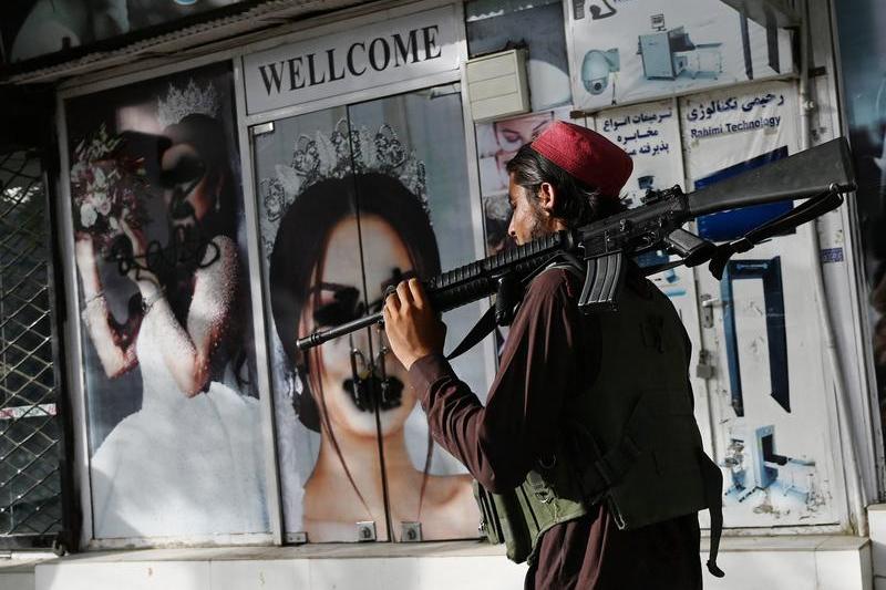 Salon de infrumusetare vandalizat in Afganistan, Foto: Wakil Kohsar / AFP / Profimedia