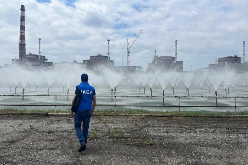 AIEA la centrala nucleară Zaporojie, Foto: Handout / AFP / Profimedia