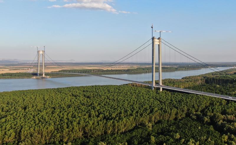 Podul peste Dunăre de la Brăila, Foto: Inquam Photos / George Calin