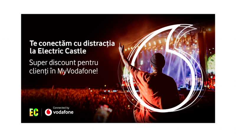 Vodafone devine partener Electric Castle, Foto: Vodafone Romania