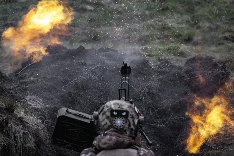 Lupte pe frontul din Ucraina, Foto: Muhammed Enes Yildirim / AFP / Profimedia