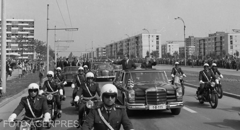 Vizita lui Richard Nixon in Romania, Foto: AGERPRES