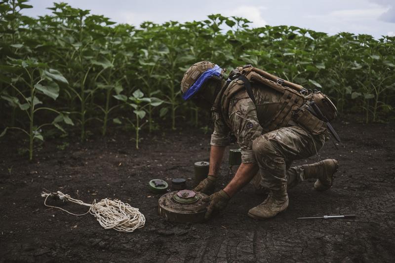 Minele de pe frontul ucrainean , Foto: Ercin Erturk / AFP / Profimedia