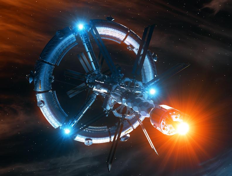 statie spatială futuristică, Foto: Konstantin Shaklein / Alamy / Alamy / Profimedia