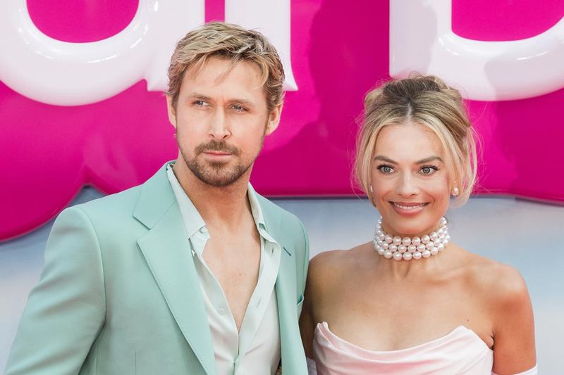 Margot Robbie alaturi de Ryan Gosling la premiera filmului „Barbie”, Foto: AA / Abaca Press / Profimedia Images