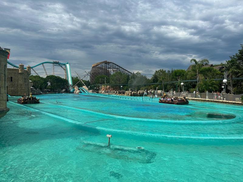 Parcul Europa din Rust, Germania, unde in august 2023 au fost ranite mai multe persoane, Foto: Annette Riedl / AFP / Profimedia
